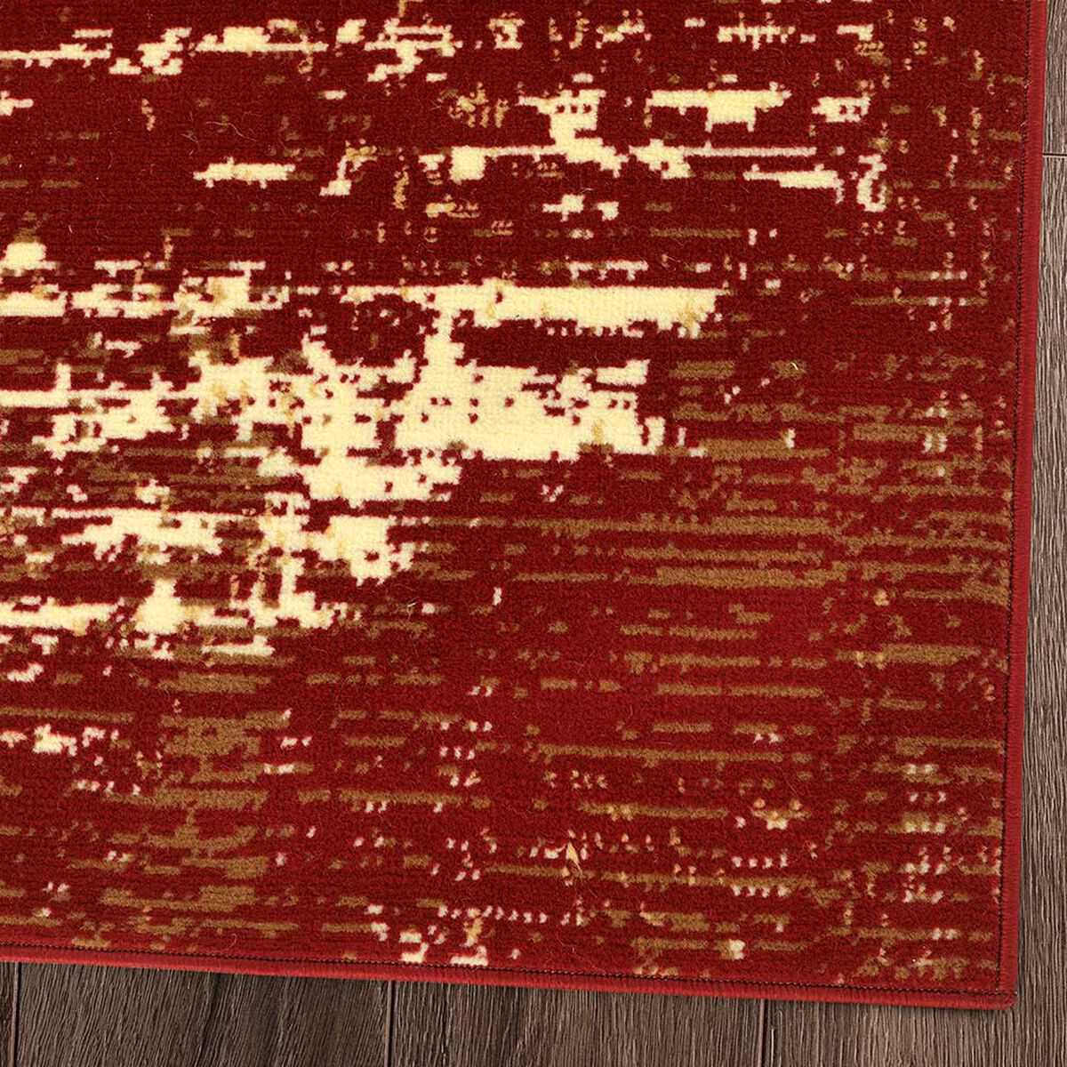 Alfombra de Pasillo Modalfo Arizona Rojo 61 x 213 cm