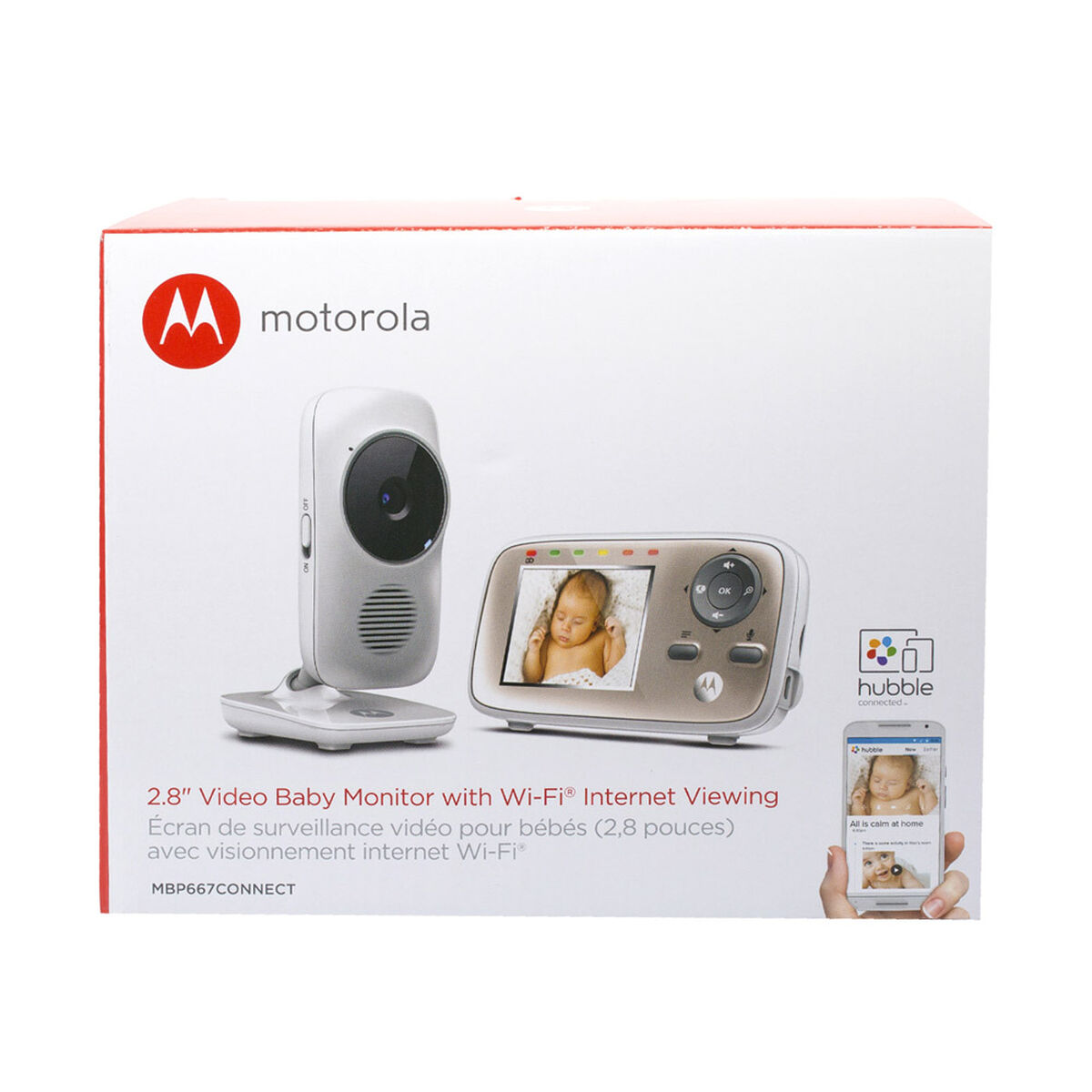 Monitor para Bebé Motorola 2.8" MB667