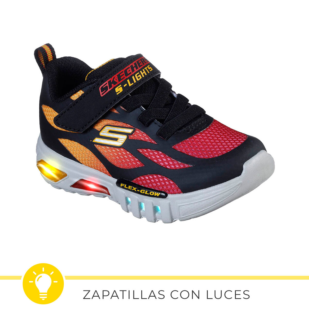Zapatilla Niño Skechers Flex-Glow Ofertas en laPolar.cl