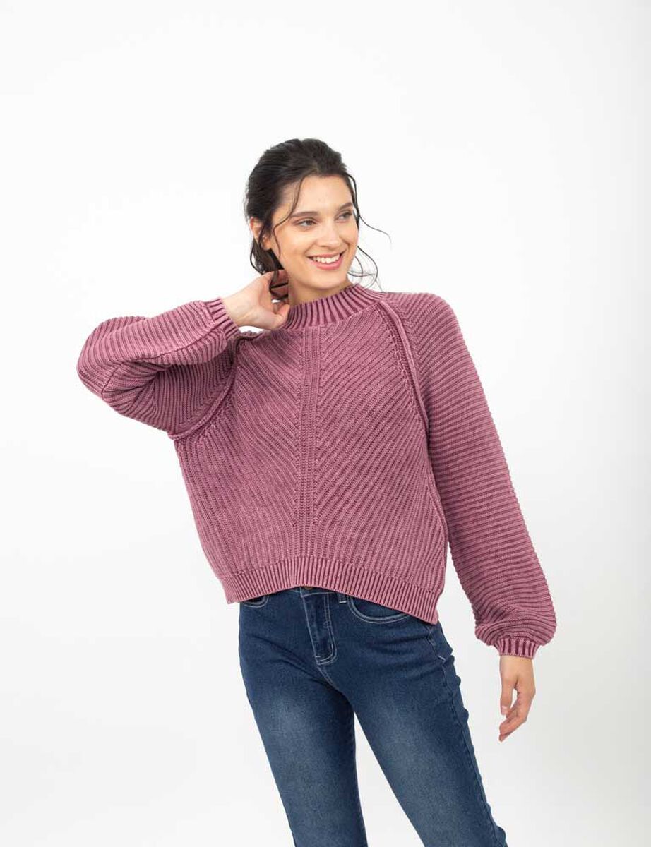 Sweater De Algodón Mujer Alma