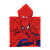 Toalla de Playa Capucha Microfibra Spiderman Look 60X120 Cm