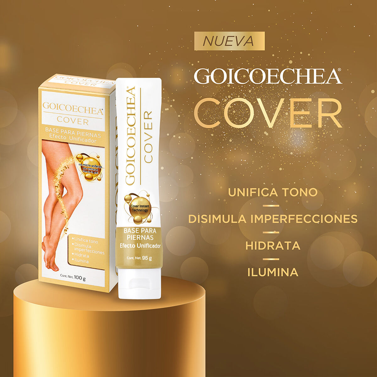 Pack Goicoechea Cover Piernas 95g + Ultranutritiva 200 ml