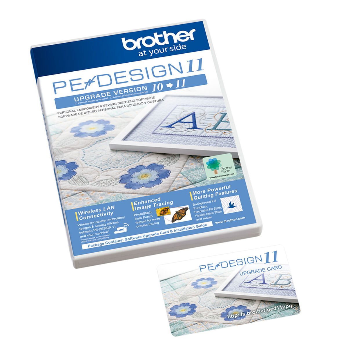 Software de Diseño Para Bordadoras Brother Pedesign 11