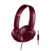 Audífonos Over Ear Philips SHL3075RD BASS+ Rojos
