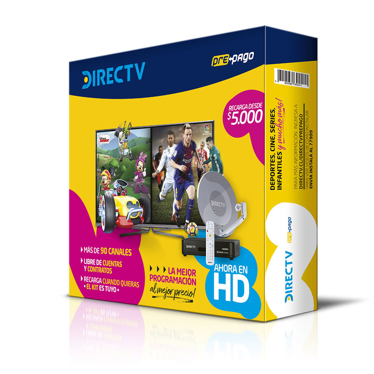 Kit DirecTV Prepago HD