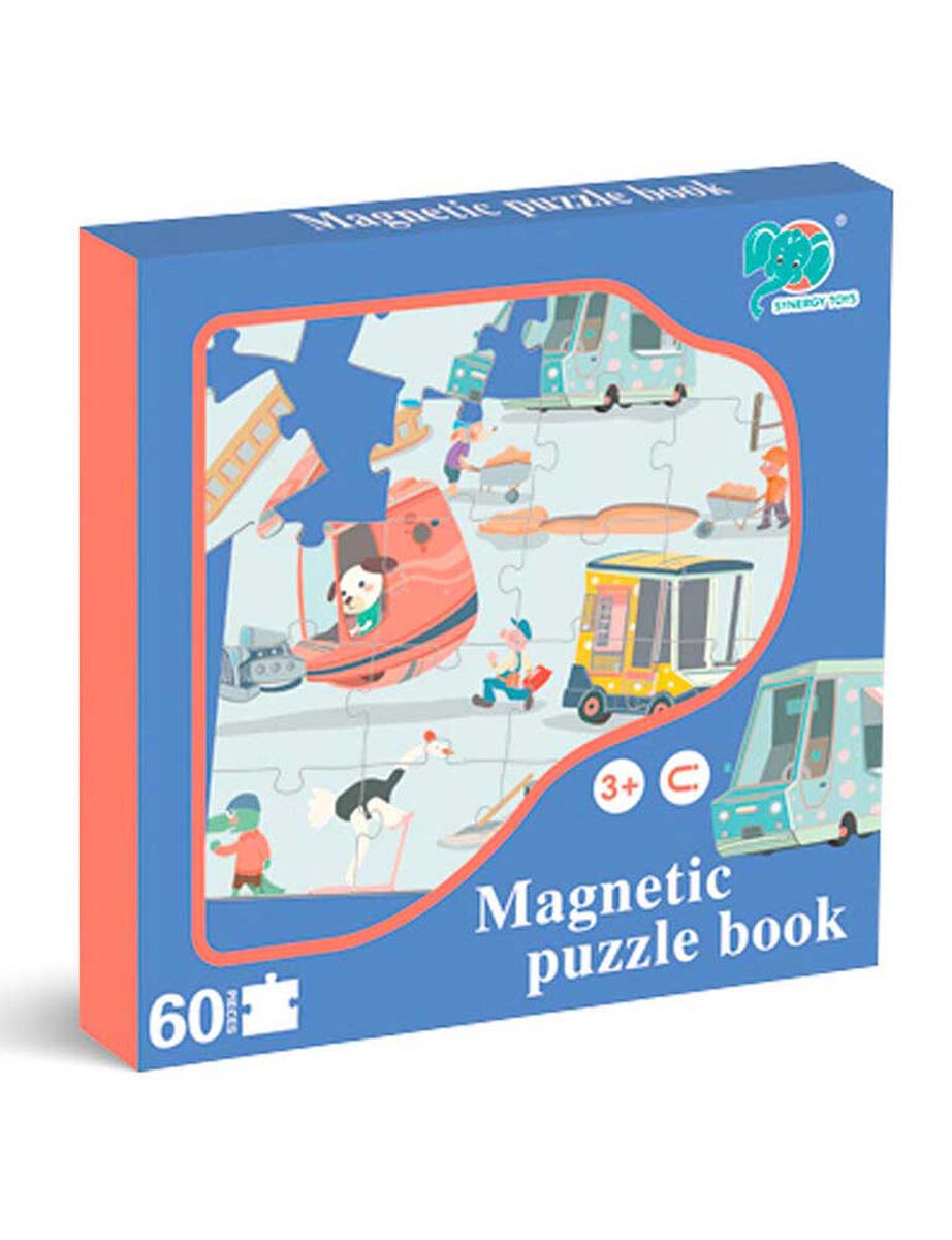 Libro de Puzzle Magnético 60 Piezas Nobel Gift