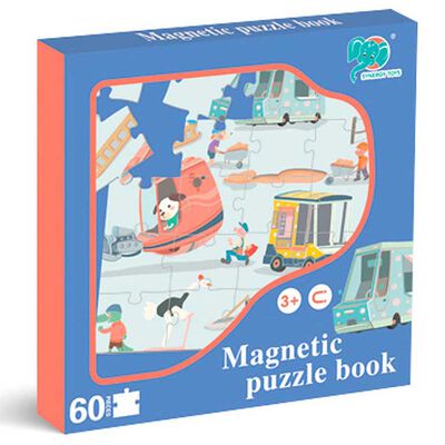 Libro de Puzzle Magnético 60 Piezas Nobel Gift
