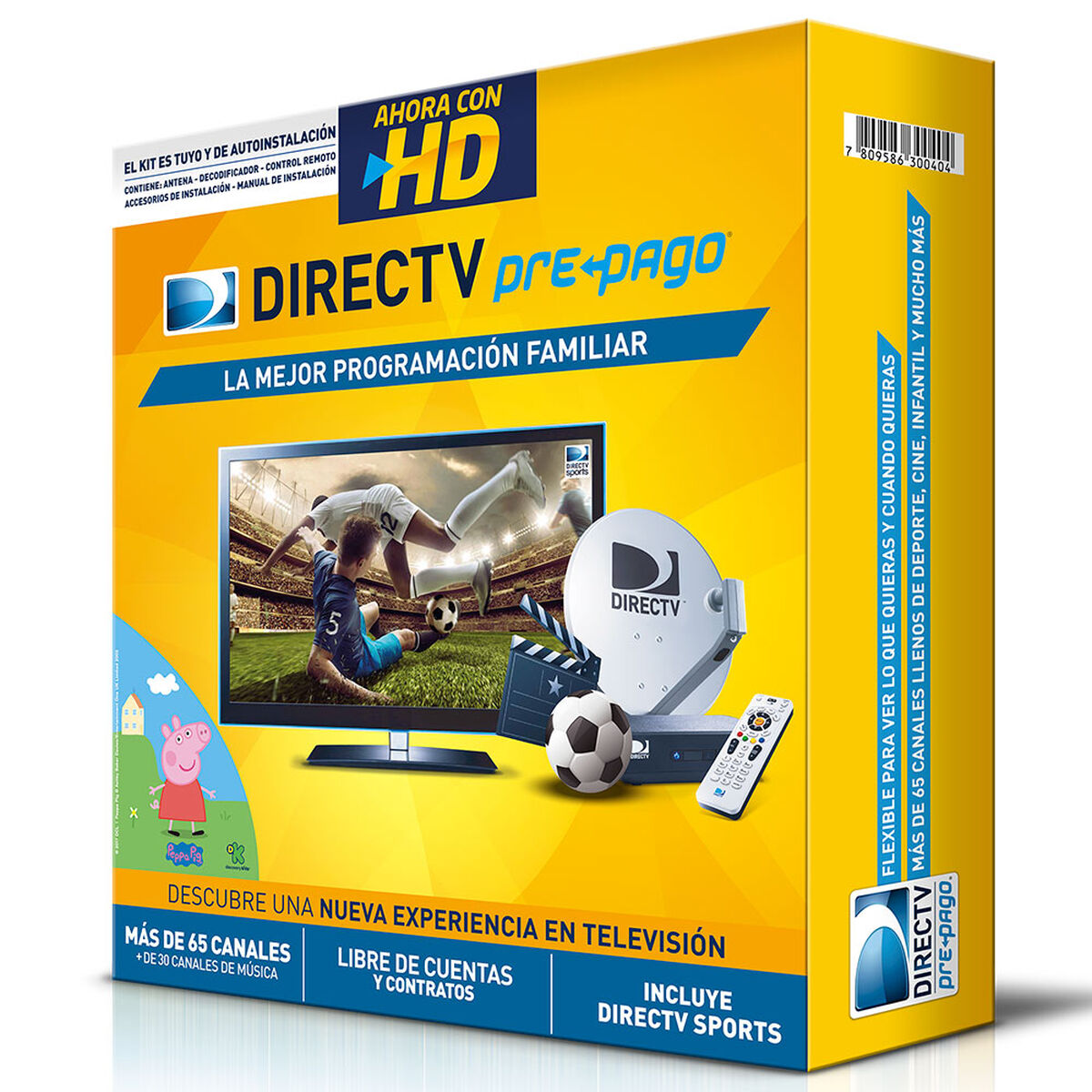 Kit Prepago Familiar Directv
