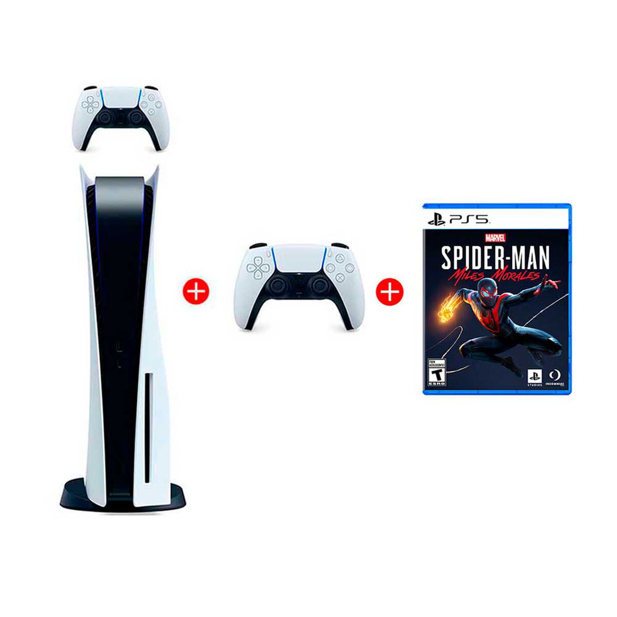 Sony Base de carga PlayStation 5 DualSense para la PS5, carga hasta 2  controles inalámbricos