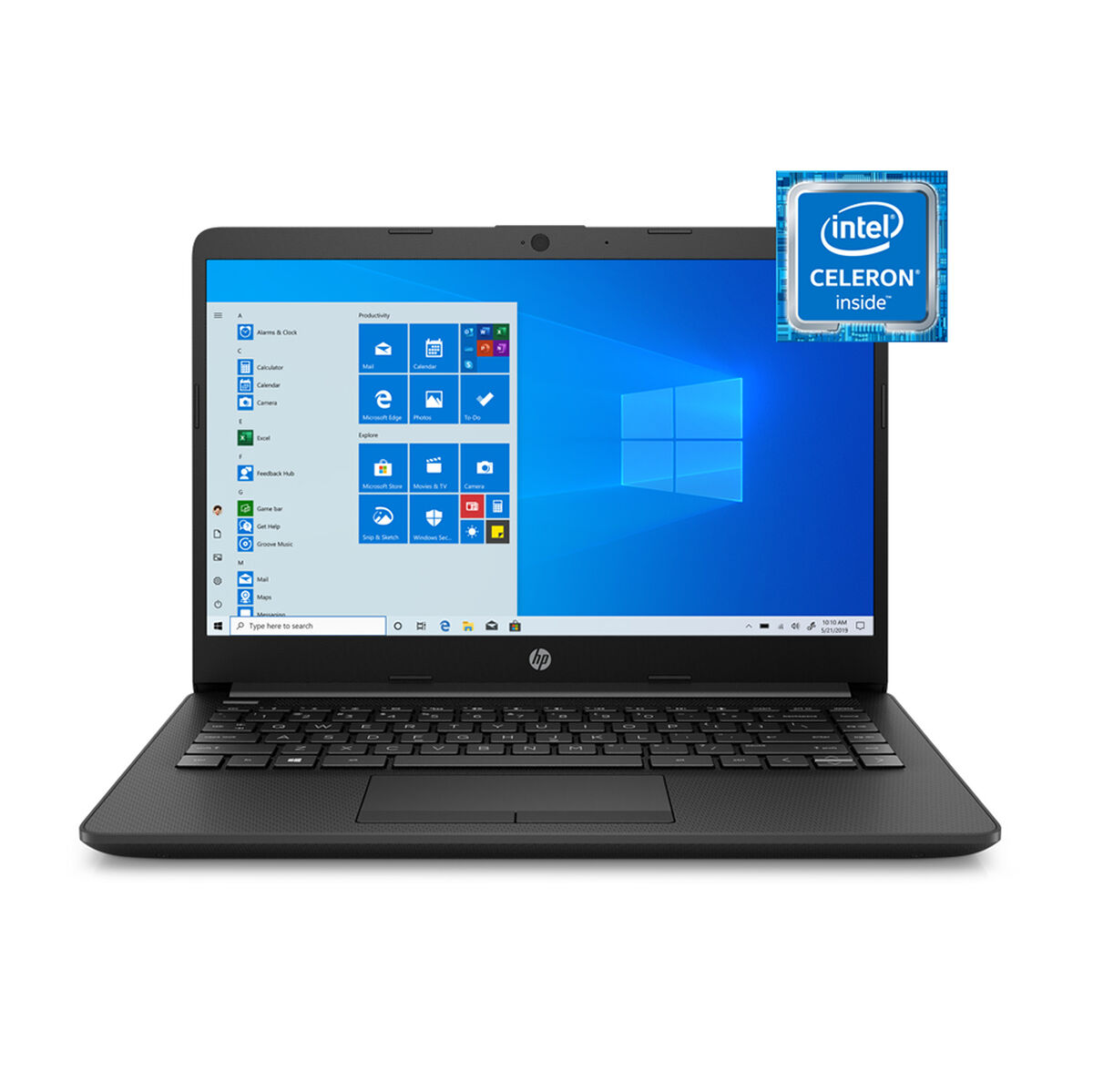 Notebook HP 14-cf2087 Celeron 4GB 128GB SSD 14"