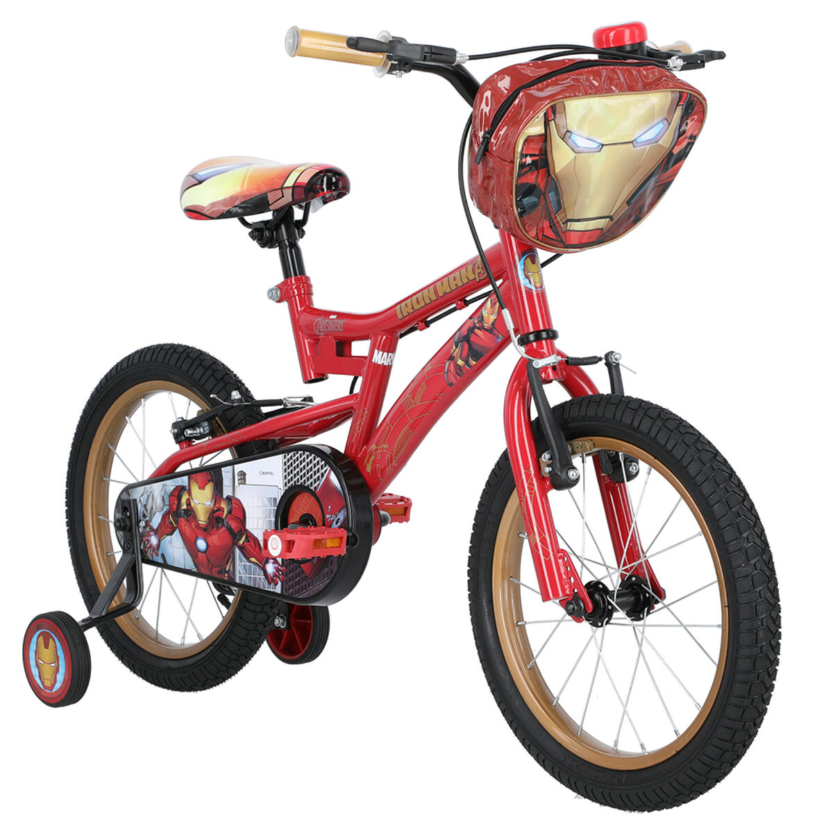 Bicicleta Niño Disney Iron Man Aro 16 Rojo