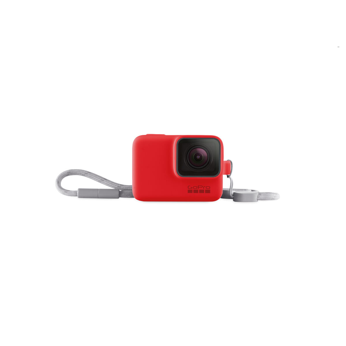 Funda de Silicona + Cordón Rosso Corsa para GoPro HERO7