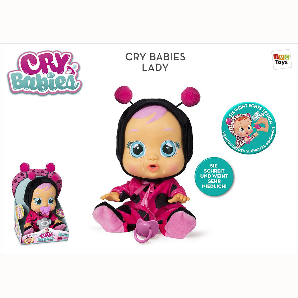CRY BABIES LADY (ladybug) CRY BABIES