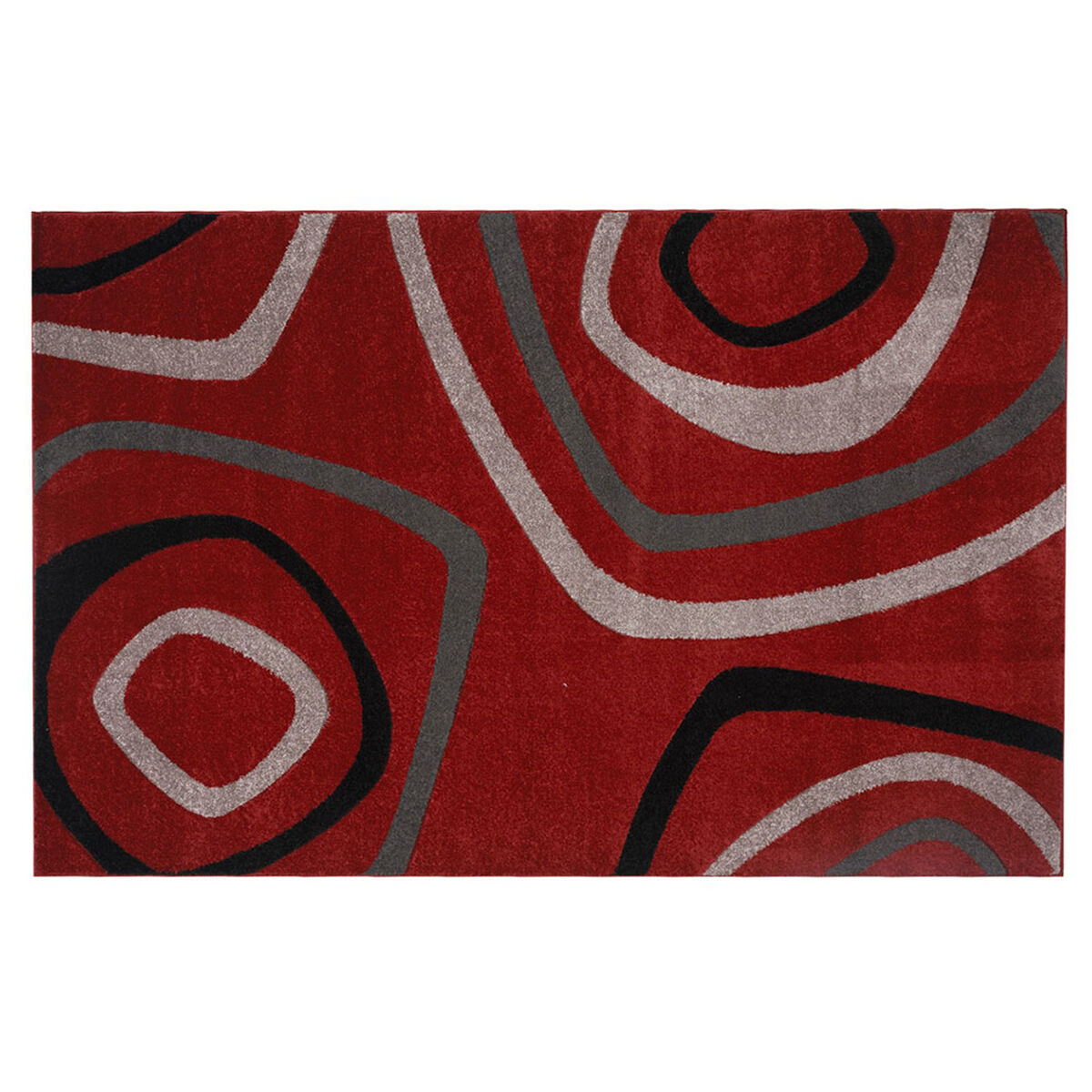 Alfombra Frize Carved D2 80X120 Cm Red