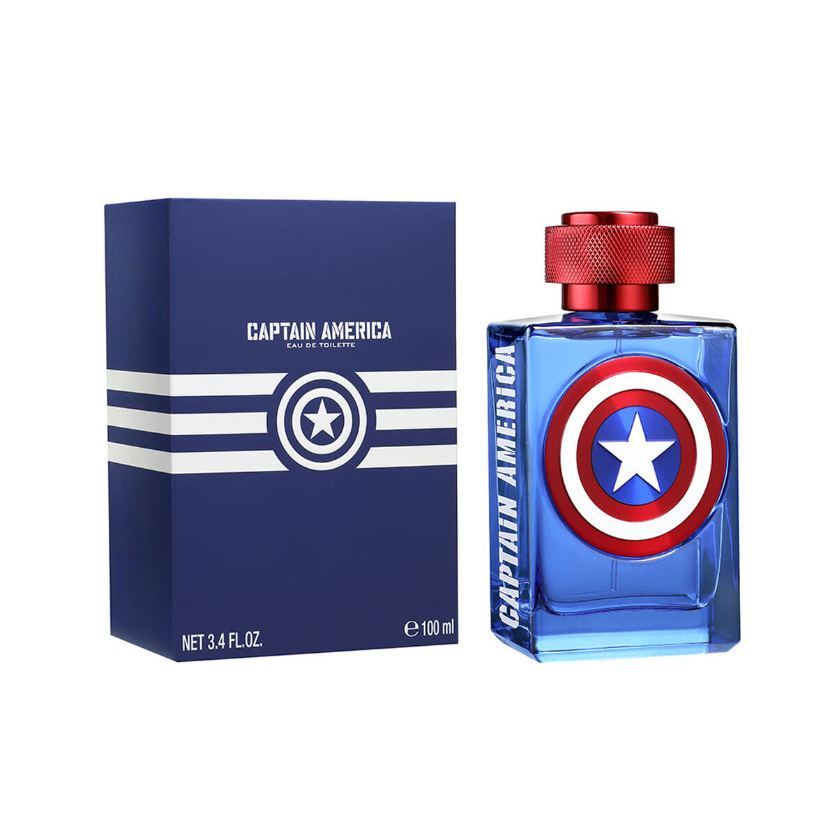 Perfume Hombre Marvel Captain America Edt 100 Ml