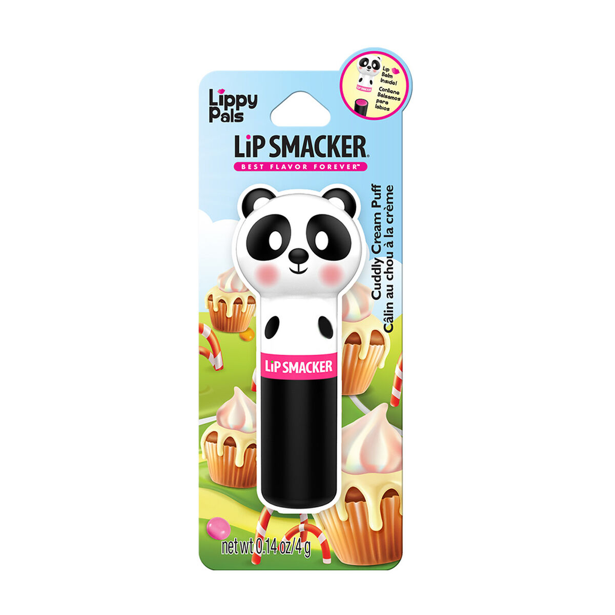 Bálsamo Labial Lippy Pal Panda Lip Smacker