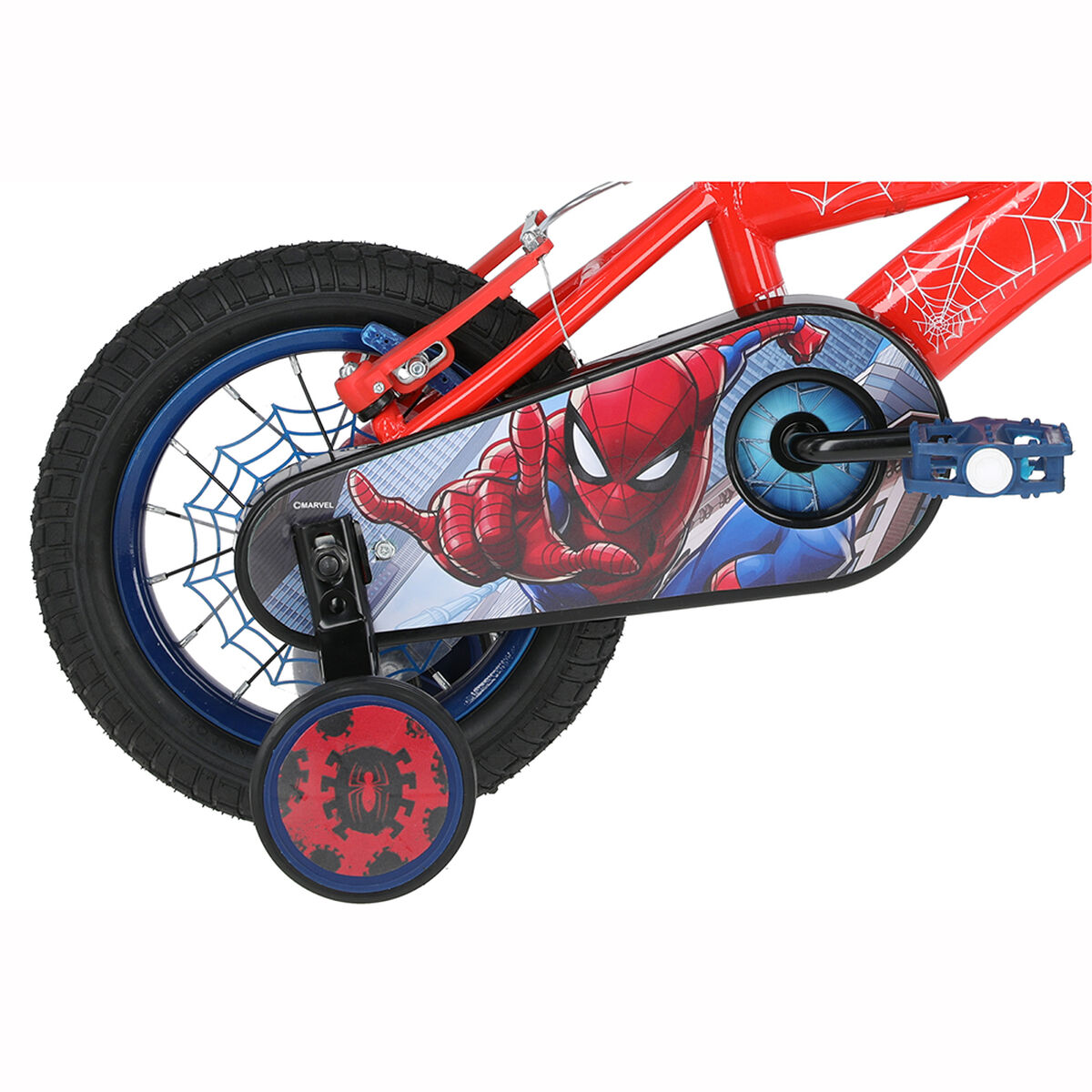 Bicicleta Niño Disney Spiderman Aro 12 Rojo