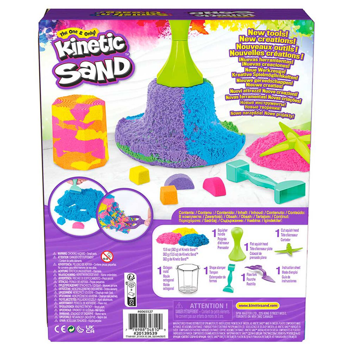 Aplasta y Crea con Arena Kinetic Sand