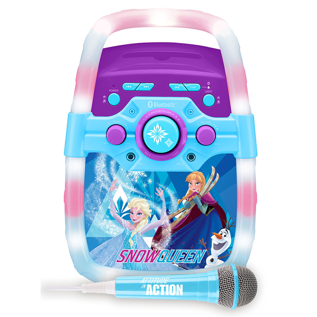 Karaoke Infantil Disney Frozen con luces