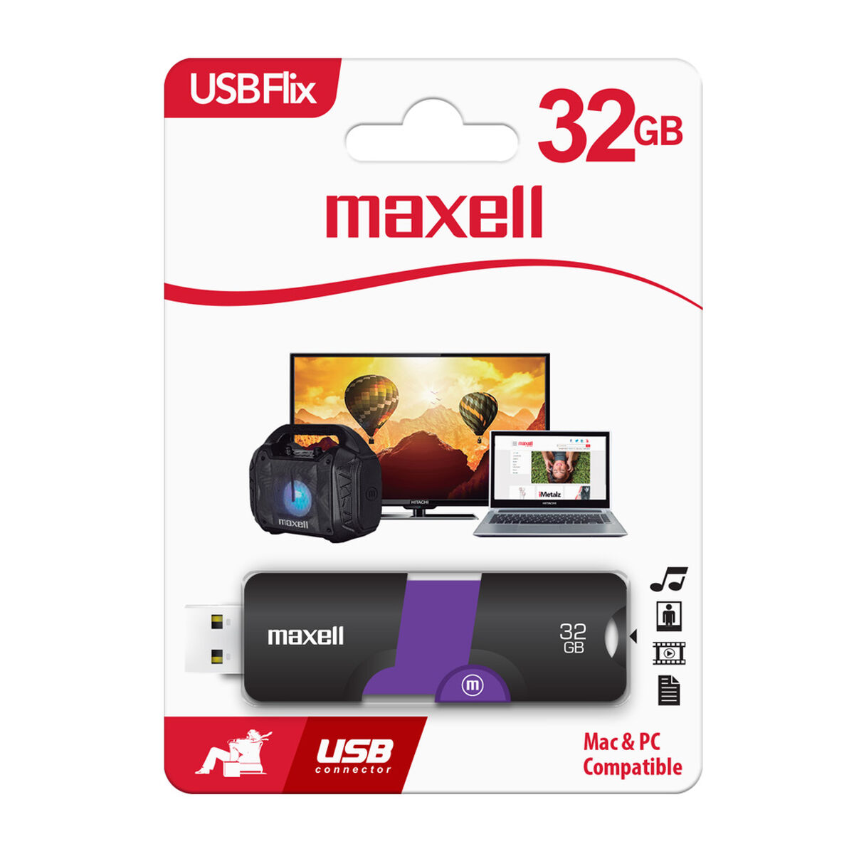 Pendrive Maxell Flix 32GB