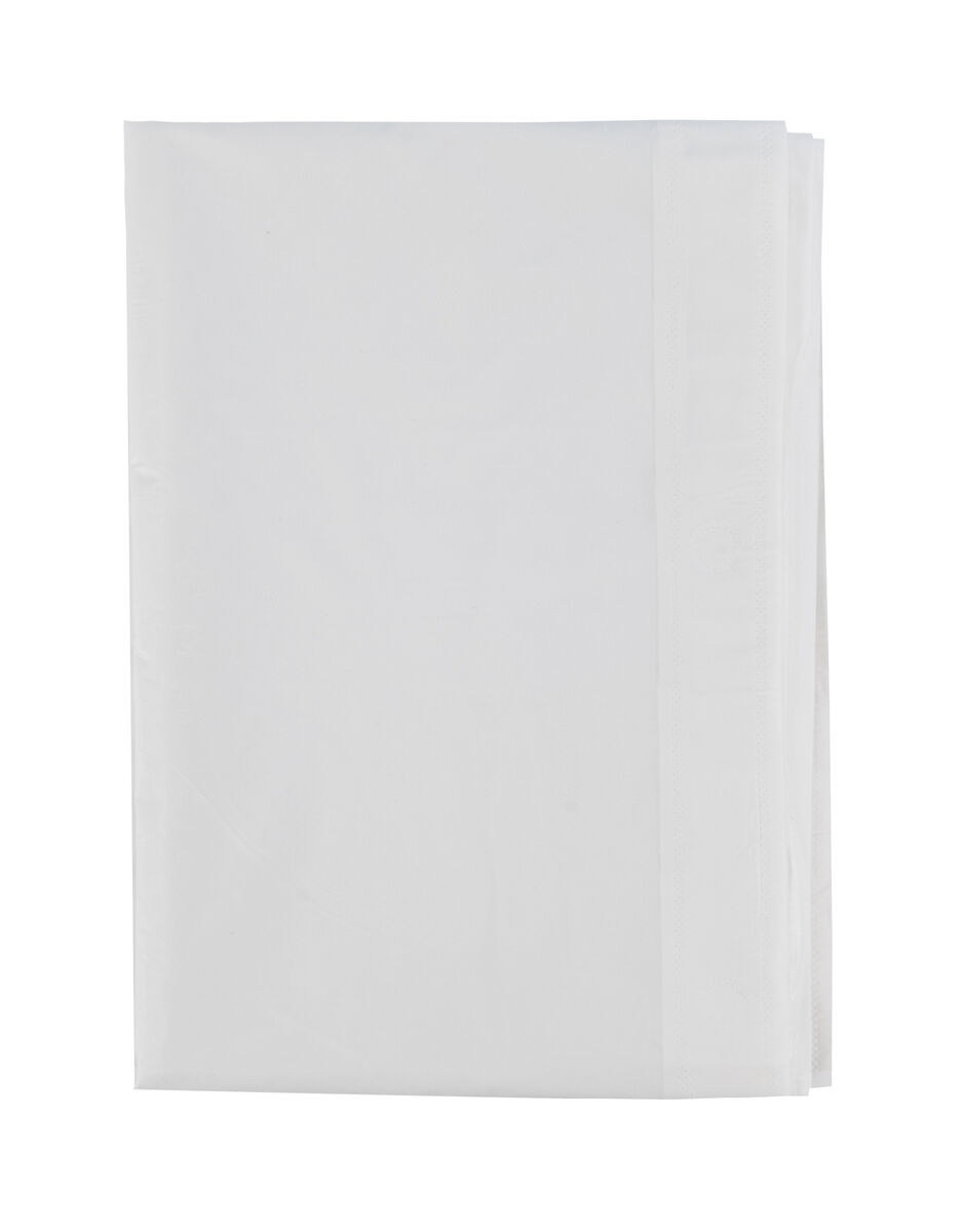 Forro Cortina de Baño Mashini Blanco Liso 180 x 180 cm