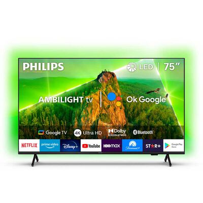 LED 75" Philips Ambilight 75PUD7908 Smart TV 4K UHD