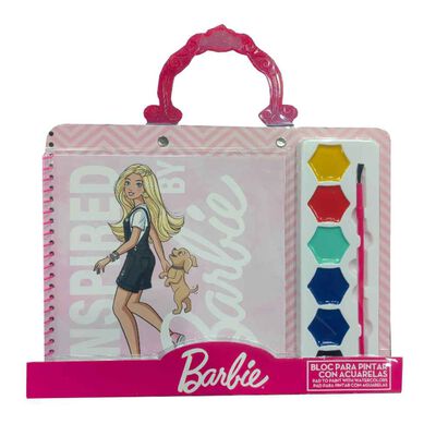 Block con Acuarelas Barbie