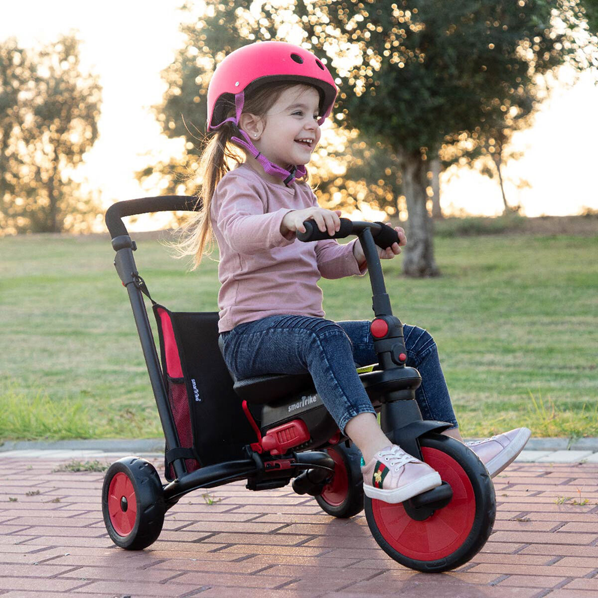 martes Piñón desconcertado Triciclo Folding Trike Str3 Rojo Smart Trike | Ofertas en laPolar.cl