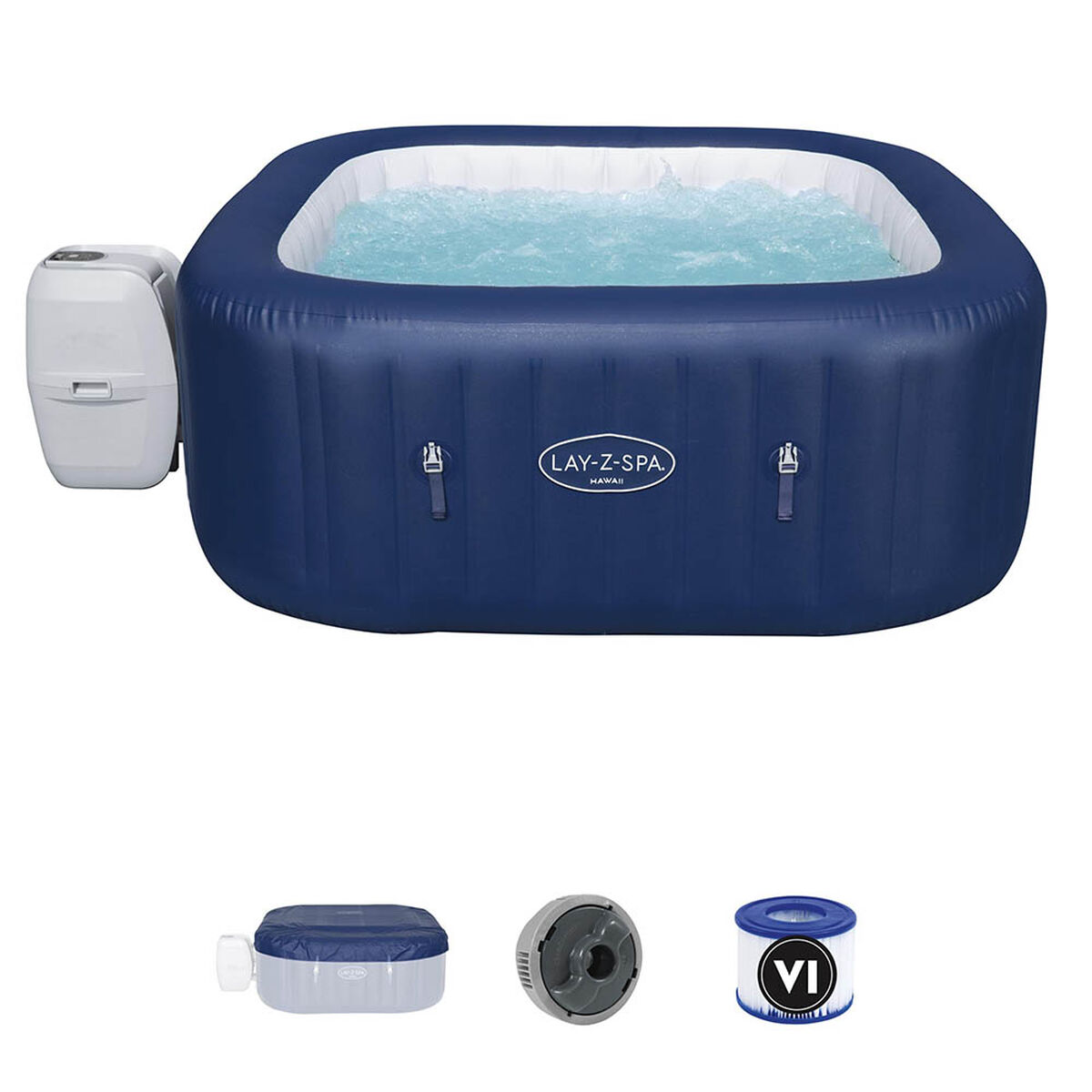 Spa Inflable Hawaii Airjet Lay-z Bestway 6 Personas