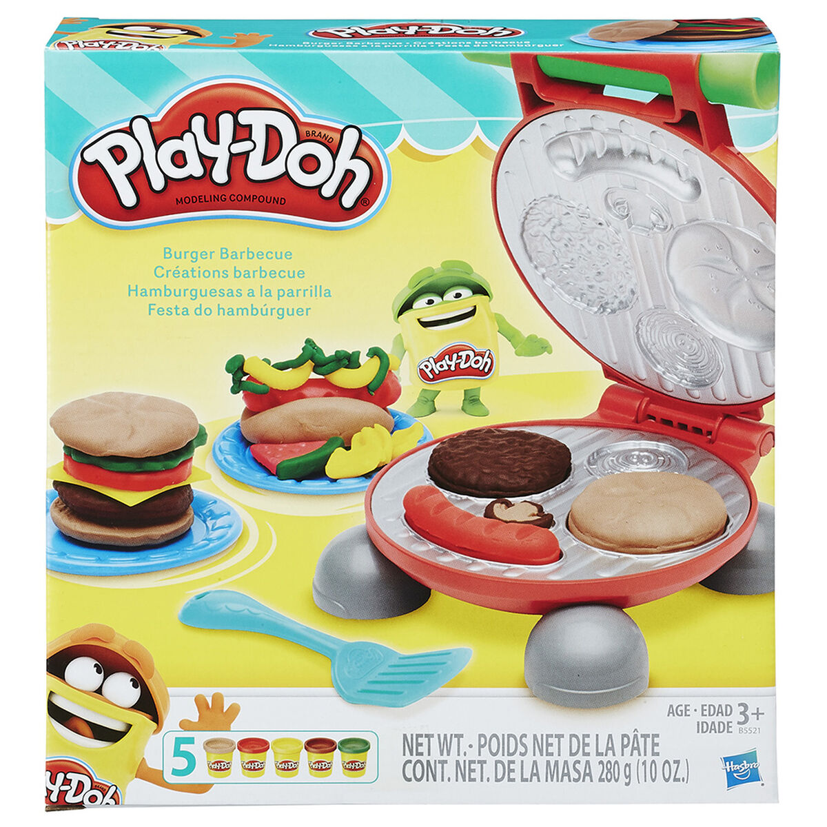 Play-Doh Kitchen Creations - Hamburguesas a la Parrilla