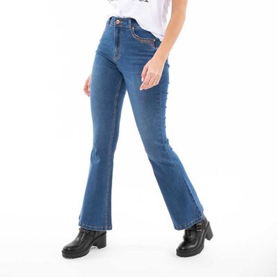 Jeans Flare Mujer Fiorucci
