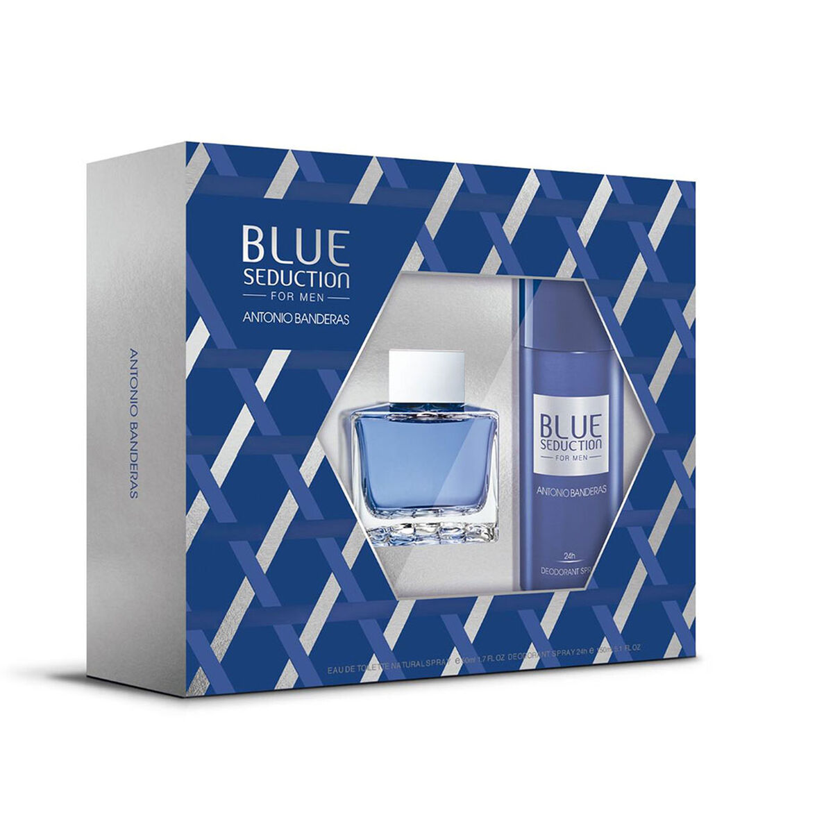 Estuche Blue Seduction (EDT 50 ml + Desodorante 150 ml)