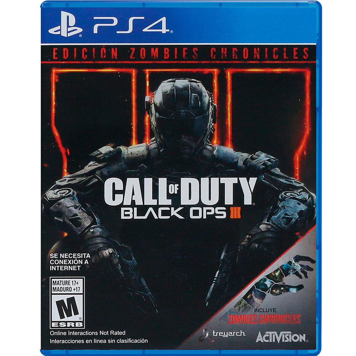Juego PS4 Call of Duty Black Ops III Zombies Chronicles PS4