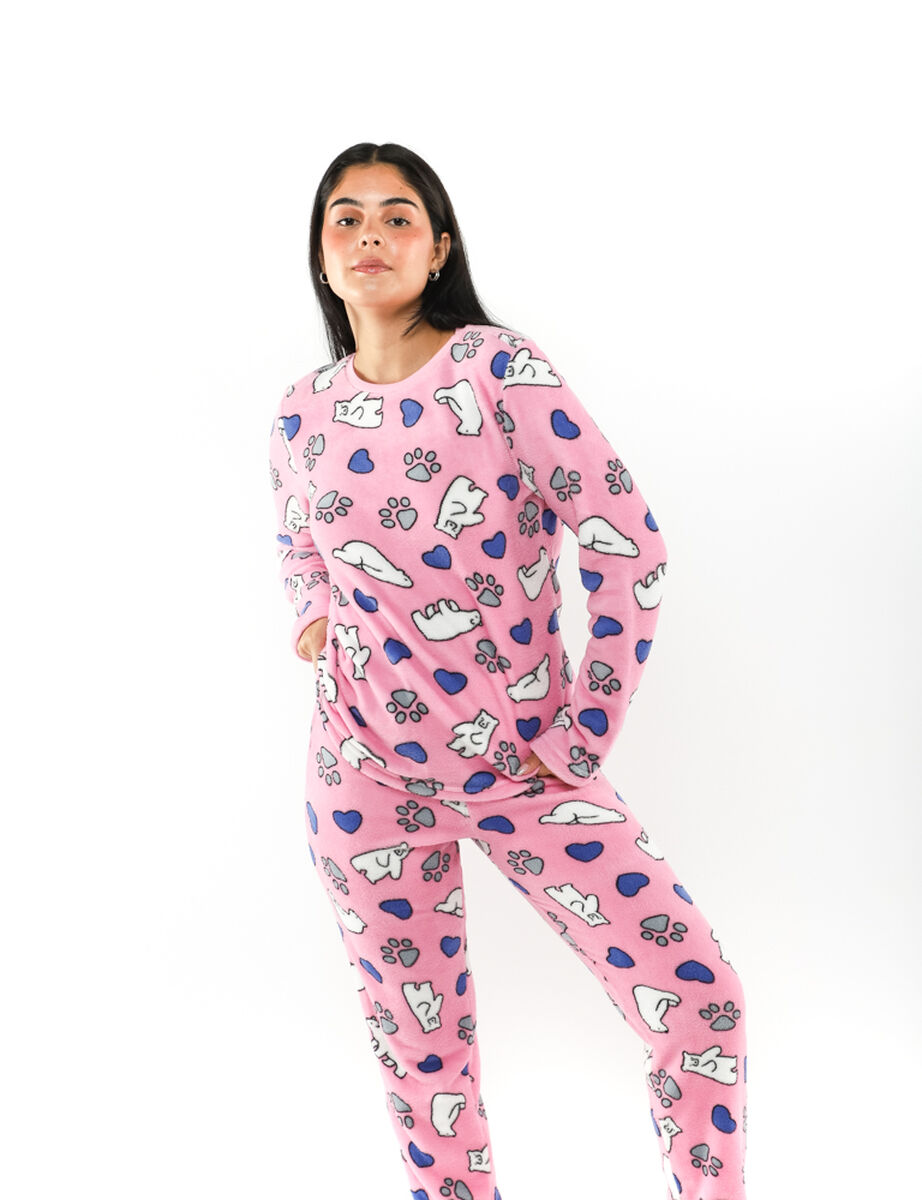 Pijama de Polar Mujer Icono