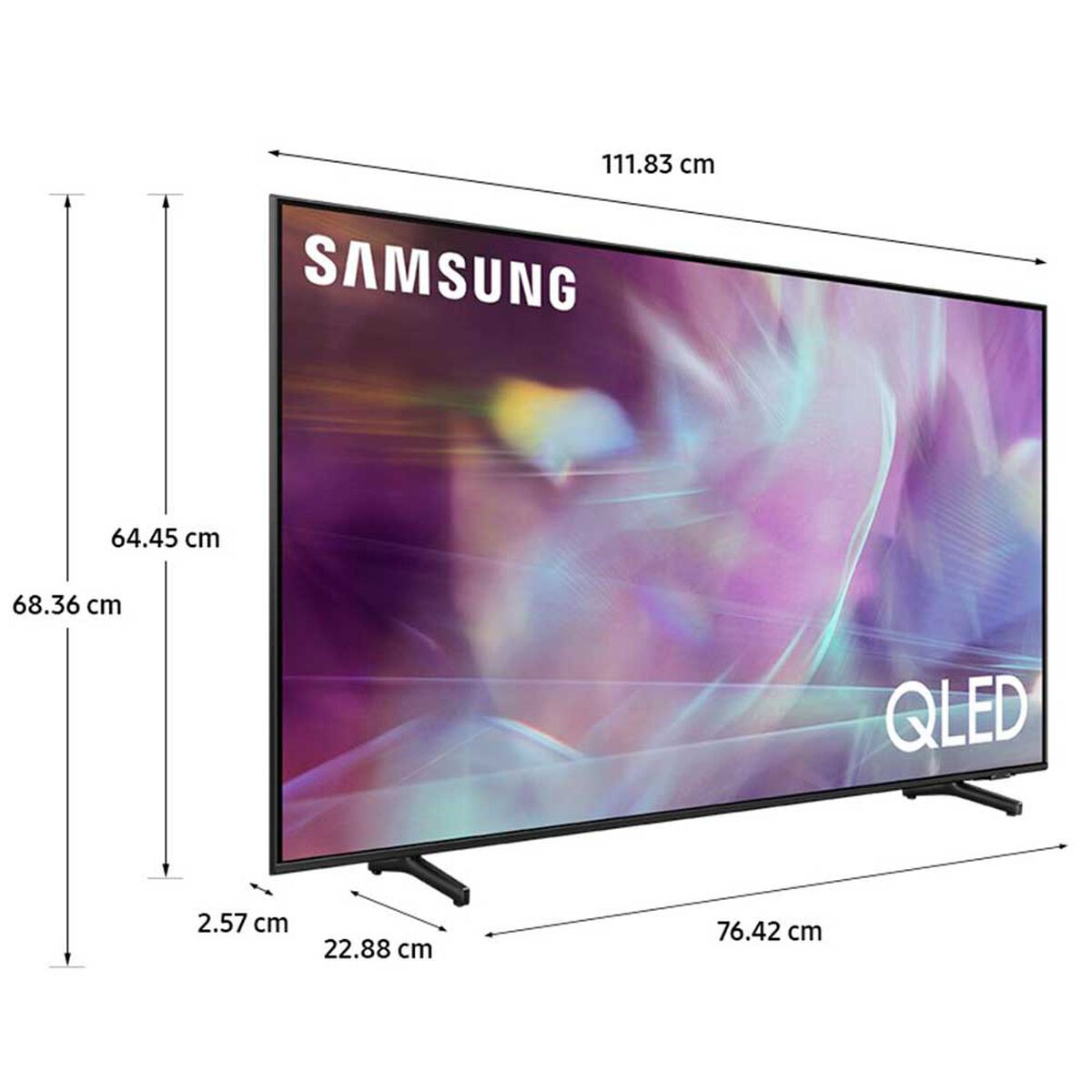 QLED 50" Samsung Q60A Smart TV 4K UHD