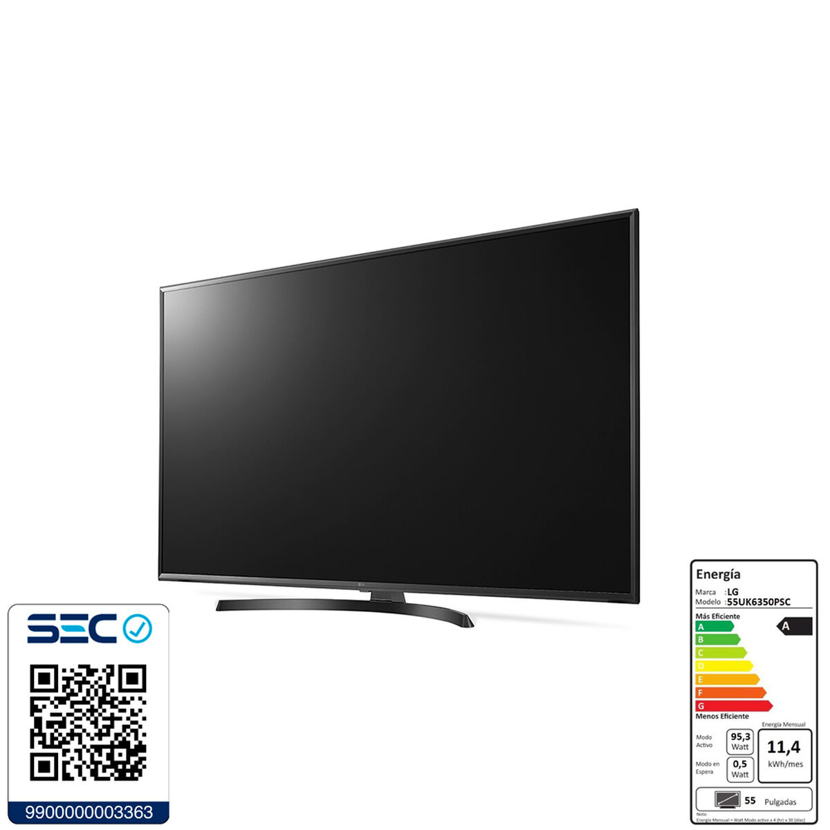 LED 55" LG 55UK6350 Smart TV Ultra HD