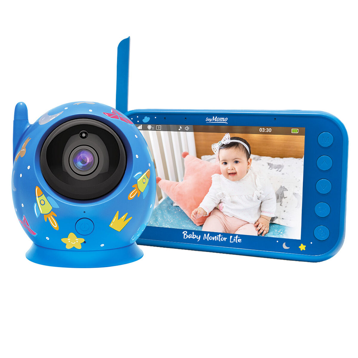 Monitor de bebé Lite Azul