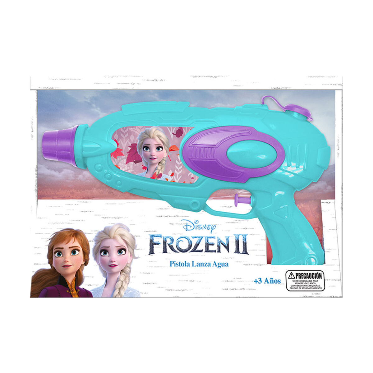 Pistola De Agua En Caja 25X17 Cms Frozen Disney