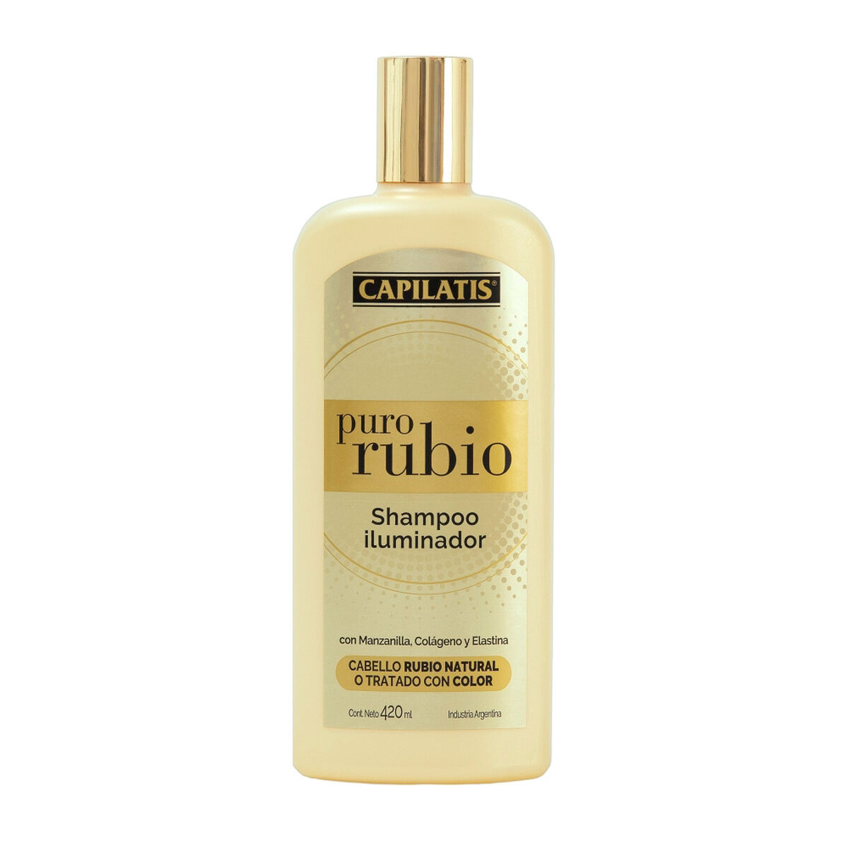 Shampoo Capilatis Iluminador Puro Rubio 410 ml