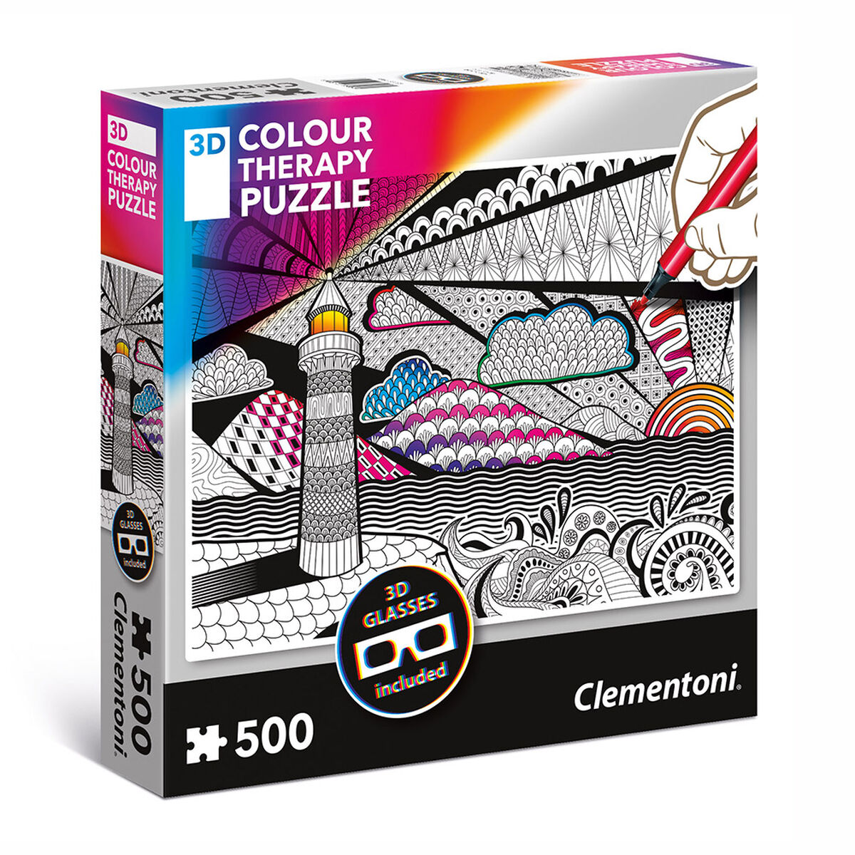 Puzzle Colour Therapy 500 piezas