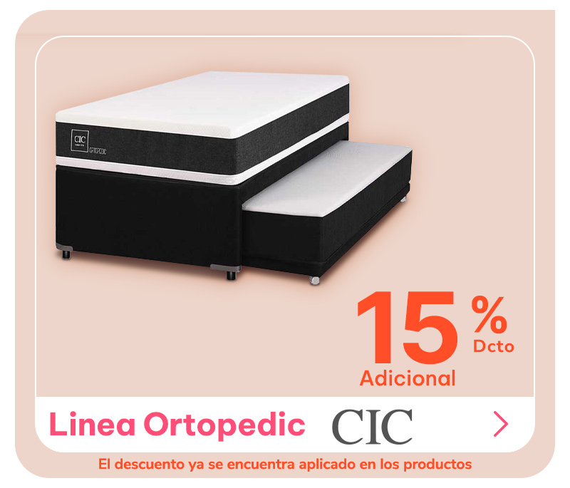 15% adicional linea Ortopedic CIC