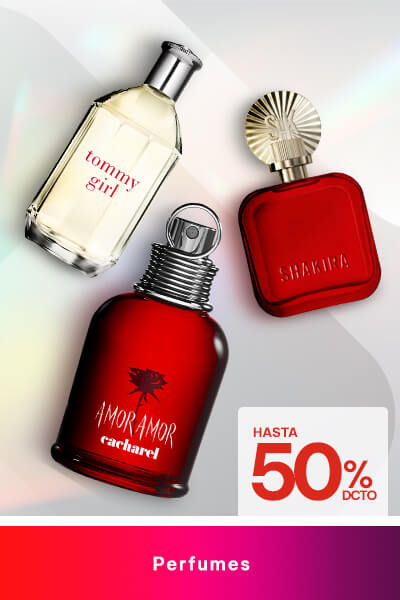 Perfumes hasta 50% descuento