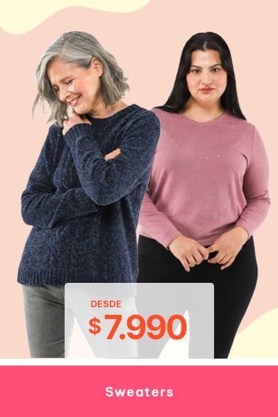 Sweaters desde $7.990