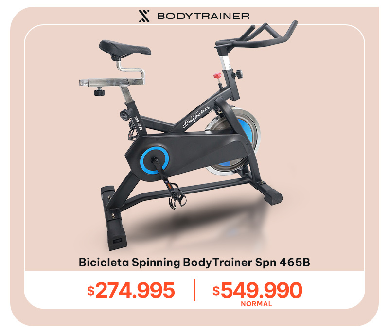 Bicicleta Spinning BodyTrainer Spn 465B